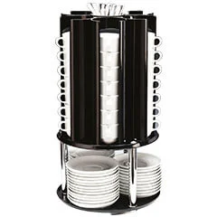 Zicco Polikarbon Fincan, Tabak, Kaşık Standı, Döner, 30x55 cm