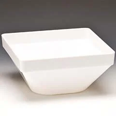 Zicco Polikarbon Kase, Kare, 26x26x12 cm, Beyaz