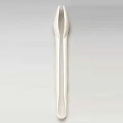 Zicco Polikarbon Maşa, Dişli, 23 cm, Beyaz