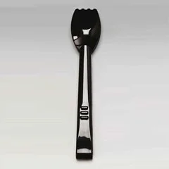 Zicco Polikarbon Maşa, Dişli, 23 cm, Siyah