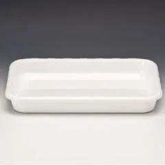 Zicco Polikarbon Meze Kabı, 32,5x26,5x4,5 cm, Beyaz