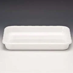 Zicco Polikarbon Meze Kabı, 32,5x26,5x4,5 cm, Beyaz