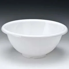 Zicco Polikarbon Teşhir Kasesi, 35 cm, Beyaz