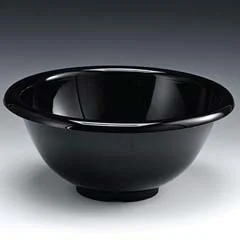 Zicco Polikarbon Teşhir Kasesi, 35 cm, Siyah