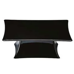 Zicco Polikarbon Teşhir Standı, Ayaklı, 25x25x7 cm, Siyah