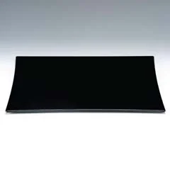 Zicco Polikarbon Teşhir Tabağı, Kare, 25x25 cm, Siyah