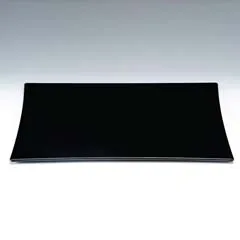 Zicco Polikarbon Teşhir Tabağı, Kare, 35x35 cm, Siyah