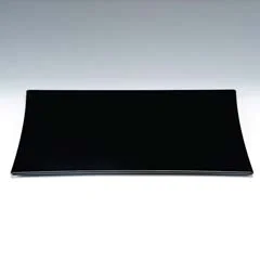 Zicco Polikarbon Teşhir Tabağı, Kare, 35x35 cm, Siyah