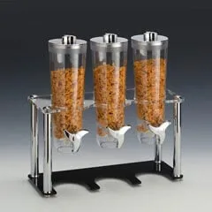 Zicco Standlı Corn Flakes Aleti, 3'lü, 44x17x43 cm, Siyah