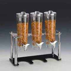 Zicco Standlı Corn Flakes Aleti, 3'lü, 44x17x43 cm, Siyah