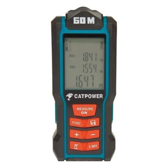 60 mt Mesafe Ölçer Lazer Metre Cat 360