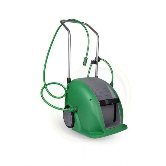 Ayak Pedallı Geri Sarımlı Hortum Makarası 30mt Daye DY609A