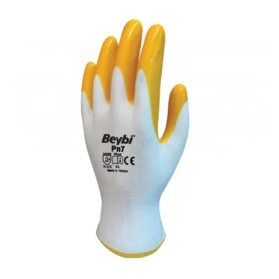 BEYBİ Pn7 Nitril İş Eldiveni 10 Numara (1 Çift)