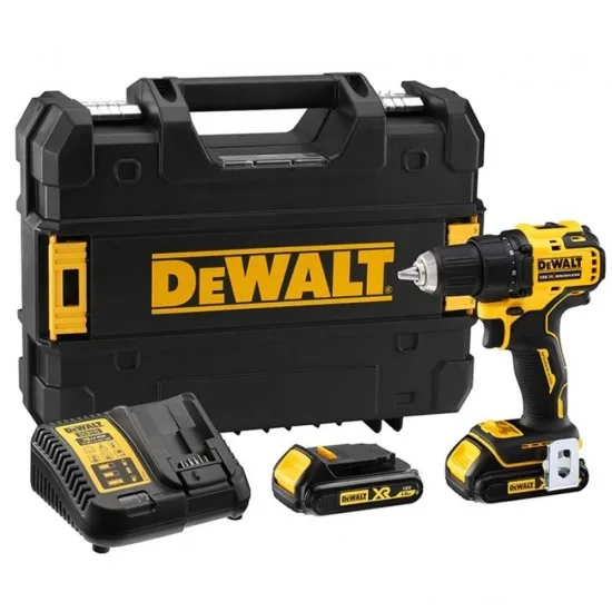 Dewalt Dcd708D2T Kömürsüz Kompakt Darbesiz Şarjlı Vidalama 18V 2.0A