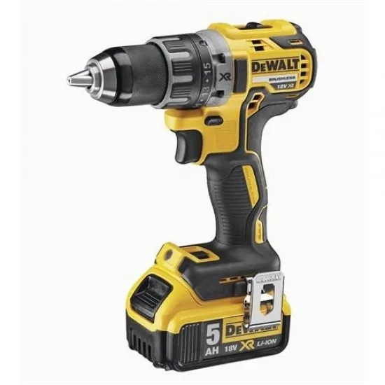 Dewalt DCD791P2-QW 18v 5.0Ah Li-İon Çift Akülü Kömürsüz Profesyonel Vidalama