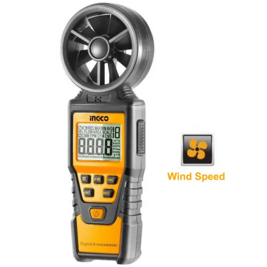 Dijital Anemometre Rüzgar Hızı Ölçer