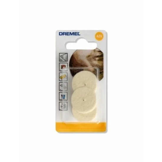 DREMEL 429 Keçe 26 mm (3'lü Paket)
