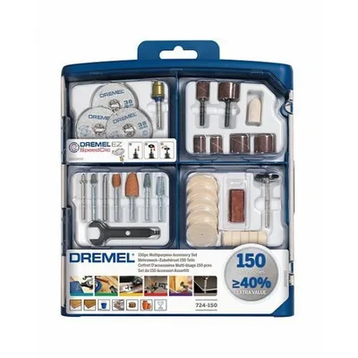 DREMEL S724 Çok Amaçlı Aksesuar Seti 150 Parça