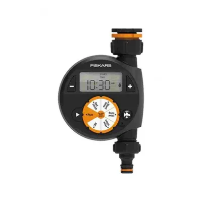 FISKARS Tek Çıkışlı Sulama Sayacı Zamanlayıcısı