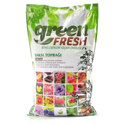 GREEN FRESH Bitki ve Çiçek İçin Torf Toprak 20 Lt