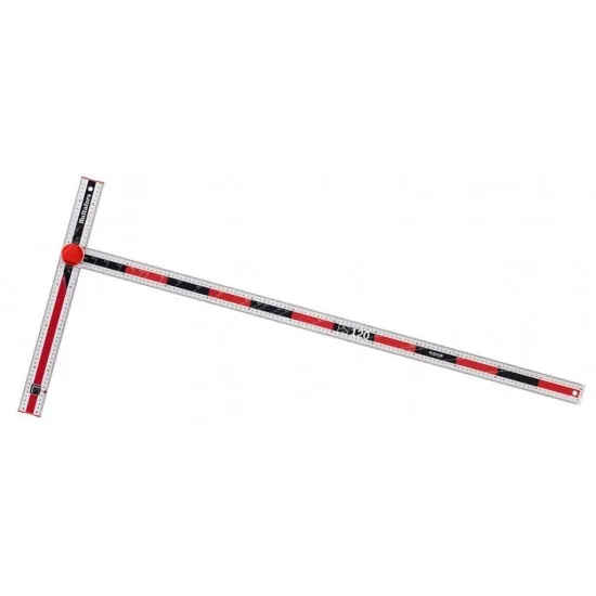 Hultafors PS120 Alüminyum Dört Fonksiyonlu Açı ve İşaretleme Cetveli 120 cm 253501