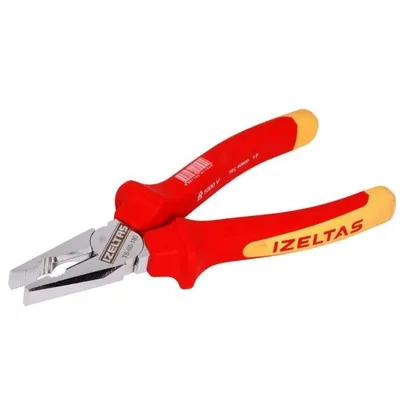 İZELTAŞ 1000V İzoleli Elektrikçi Kombine Pense 180 mm VDE