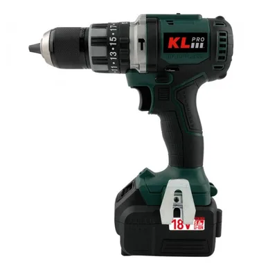 KLPRO Akülü Kömürsüz Profesyonel Darbeli Matkap  KLDM18BH-50 18Volt/5.0Ah Li-ion Çift