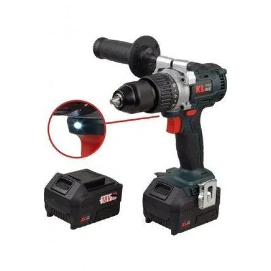 KLPRO Akülü Kömürsüz Profesyonel Vidalama KLNM18B-50 18Volt/5.0Ah Li-ion