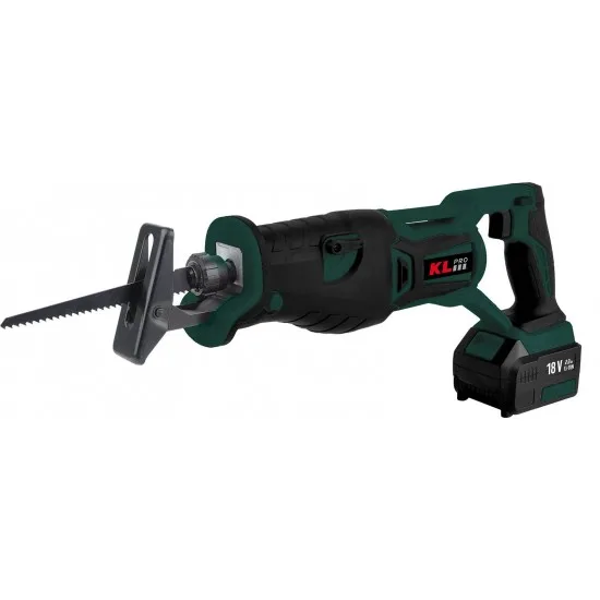 Klpro Profesyonel Tilki Kuyruğu Testere Kltkt18B-50 18Volt/5.0Ah Li-Ion Kömürsüz