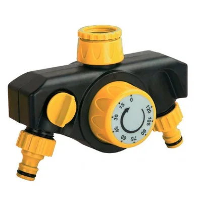 Mekanik Su Zamanlayıcı Çift Çıkış 2 Saat Daye DY909