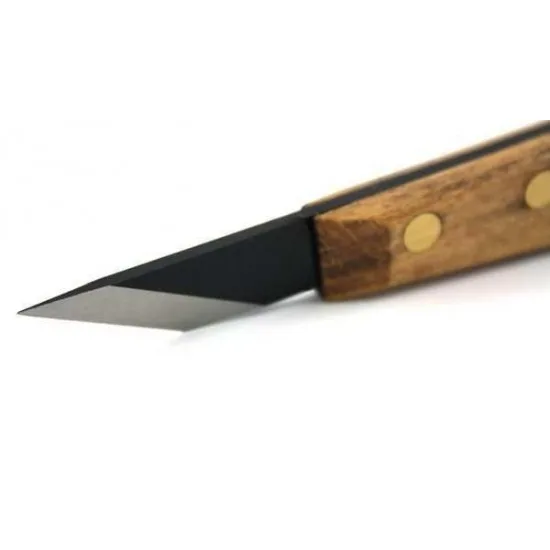 NAREX 822520 Profi Ahşap Yontma Bıçağı Eğri Carving Knife 40x12 mm