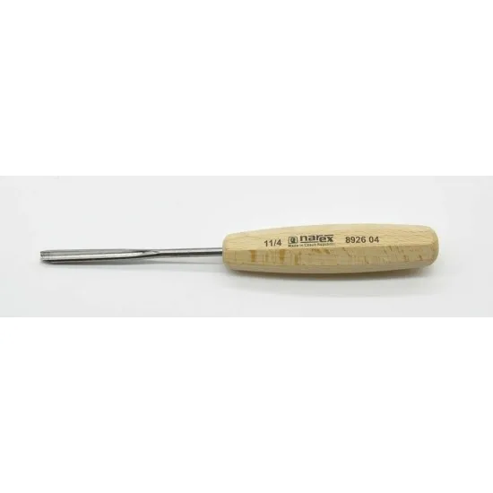NAREX 892604 Wood Line Derin Oluklu Oyma Iskarpelası 4x90 mm