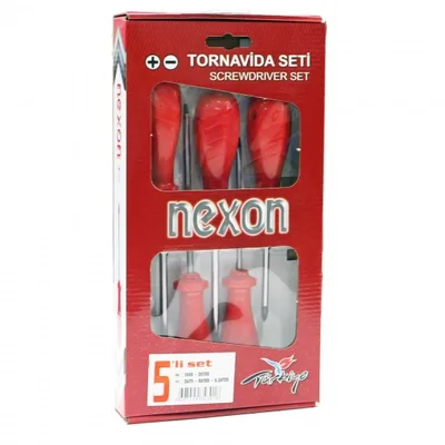 NEXON 5 Parça Tornavida Takımı
