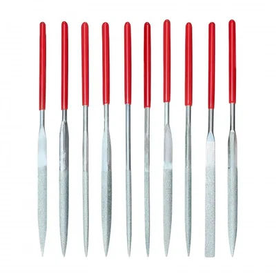 NEXON Saatçi Elmas Eğe Seti 4x160 mm 10 Parça (5312)