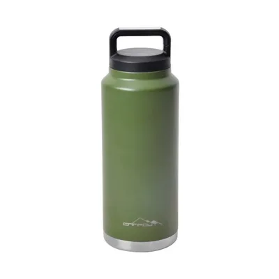 NURGAZ Campout Çift Katmanlı Termos Yeşil 1000 ml (NG 163)