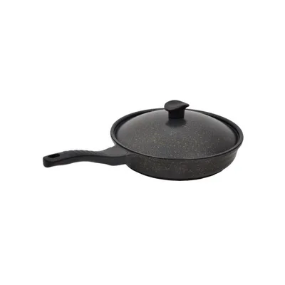 NURGAZ Granit Döküm Kamp Tavası 28 cm (NG 177)