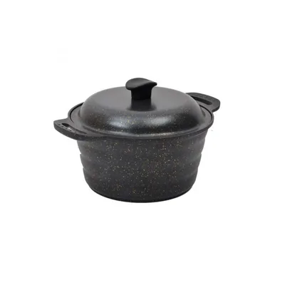 NURGAZ Granit Döküm Kamp Tenceresi 24 cm (NG 179)