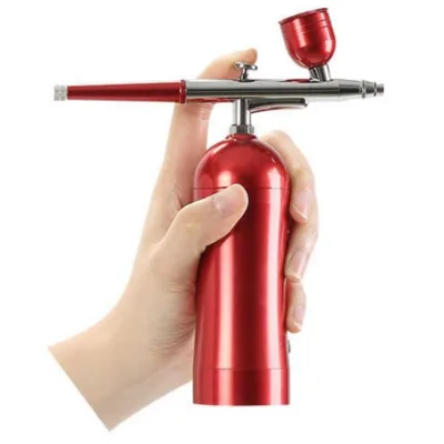ROX0068 Kendinden Kompresörlü Akülü Airbrush Mini Boya Tabancası