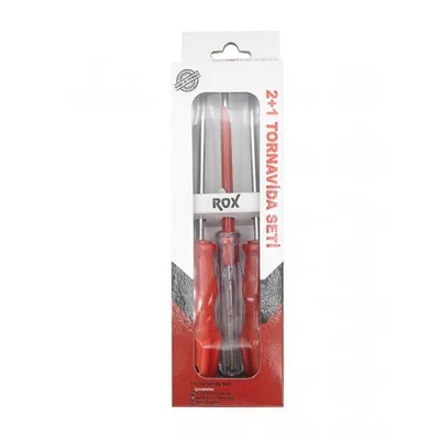 Rox 2+1 Parça Hobi Tornavida Takımı