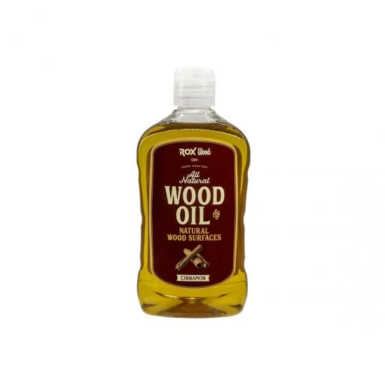 ROX Wood Tarçın Kokulu Doğal Ahşap Yağı 500 ml (153ROX0121)