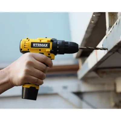 Rtrmax Akülü Şarjlı Matkap 12V/1,3 Ah Çift Akülü