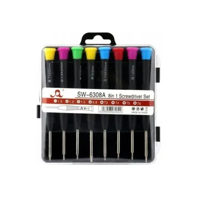 Sw-6308 Hassas Tornavida seti 8 li Set
