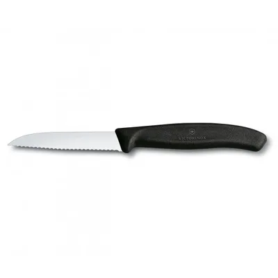 VICTORINOX 6.7433 Tırtıklı Soyma Bıçağı 8 cm