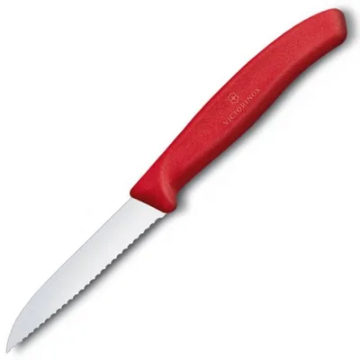 VICTORINOX 6.7731 Tırtıklı Soyma Bıçağı 8 cm