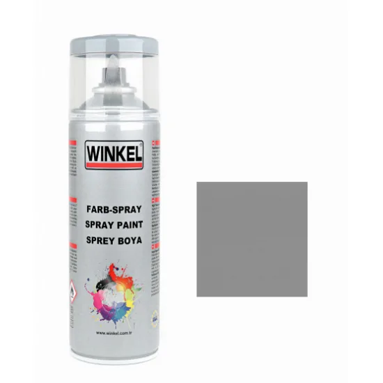 WINKEL Alüminyum Gri Sprey Boya (RAL 9007)