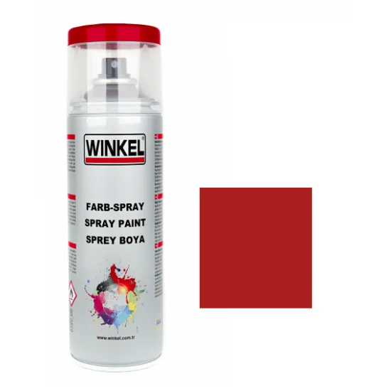 WINKEL Ateş Kırmızı Sprey Boya (RAL 3000)