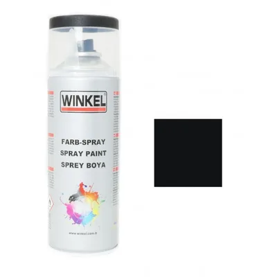 WINKEL Siyah Sprey Boya (RAL 9005)
