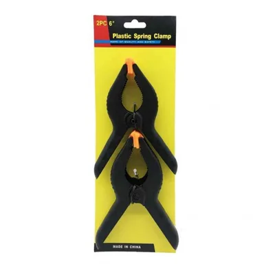 Yaylı Mandal Tip Kıskaç İşkence Seti 2 Parça 65 mm