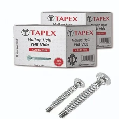 YHB Matkap Uçlu Vida 4.8 X 25 mm Galvanizli