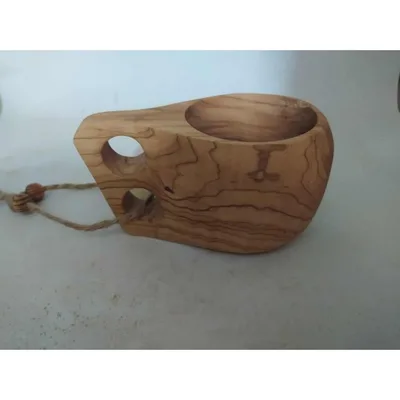 Zeytin Ağacından Kuksa Bardak